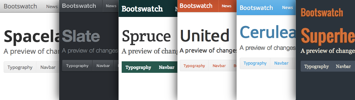 Bootswatch themes